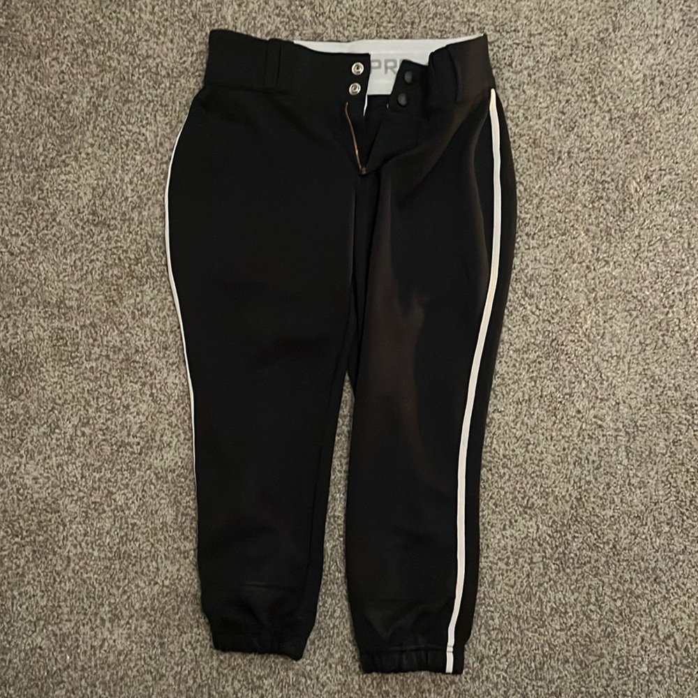 Size small Softball pants fit Teen girls and Women